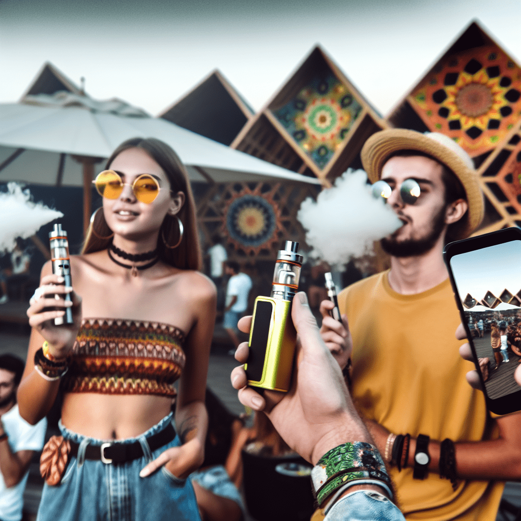 Festivais de Música e Presença Vaper - CIA do Vapor