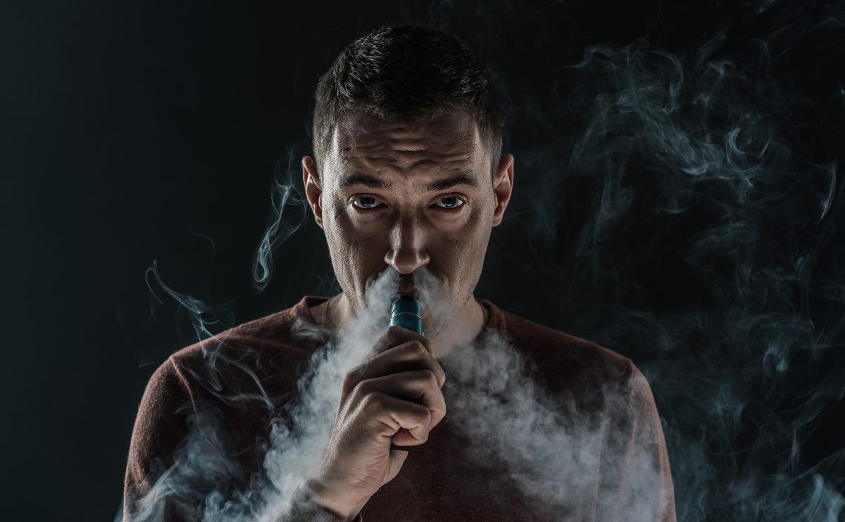 Vaping não contribui para a dependência química