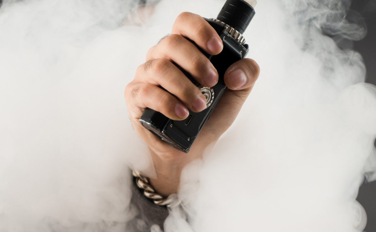 Vaping não é um fator na diminuição da qualidade de vida