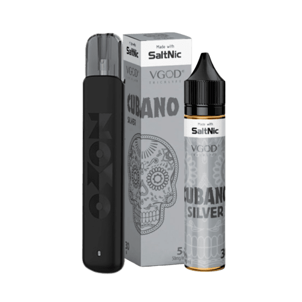 Combo Kit Pod Play + VGod Salt Cubano Silver