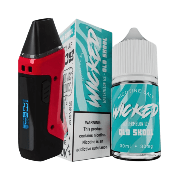 Combo Pod Aegis Nano N30 + Líquido Wicked Salt Watermelon Ice