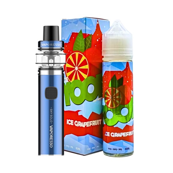 Combo Sky Solo + Líquido Yoop Vapor Grapefruit Ice