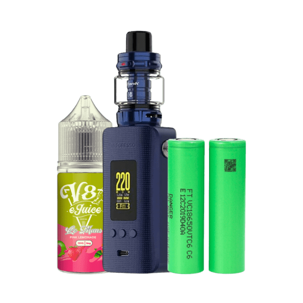 Combo Vape GEN 200 iTank 2 + Bateria Sony VTC6 + Líquido V8 e-Juice Pink Lemonade