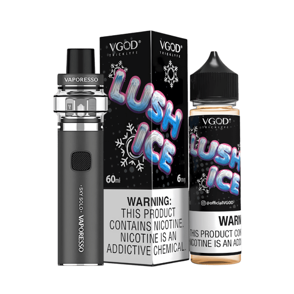 Combo Vape Sky Solo + Líquido VGod Watermelon Ice