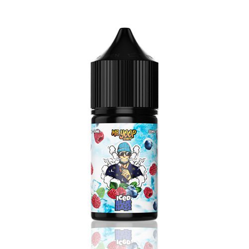 líquido mr yoop salt iced blue razz - Líquido Mr. Yoop Salt - Iced Blue Razz - Iced