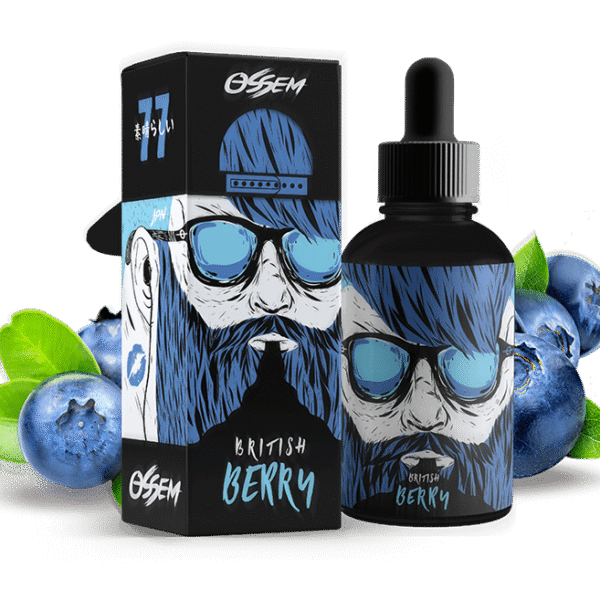 líquido british berry - Líquido Ossem Juice - Fruity Series - British Berry