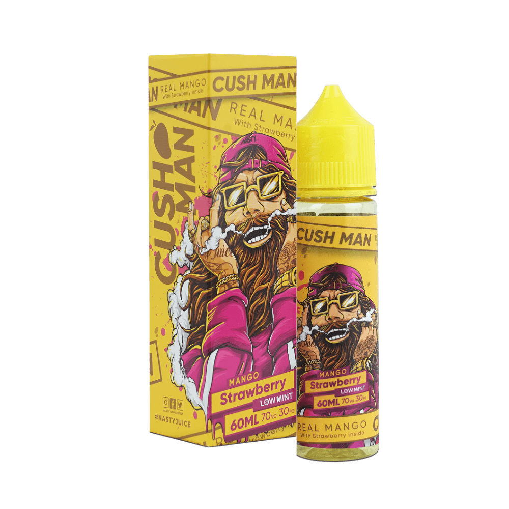 Líquido Nasty Juice - Cush Man - Mango Strawberry 1 Líquido Nasty Juice Mango Strawberry - Líquido Nasty Juice - Cush Man - Mango Strawberry
