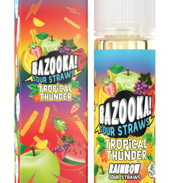 líquido bazooka rainbow ice - Líquido Bazooka! - Rainbow ice - Sour Straws