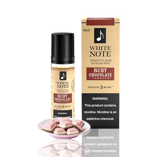 Líquido Black Note - Ruby Chocolate - White Note 1 Líquido Ruby Chocolate - Líquido Black Note - Ruby Chocolate - White Note