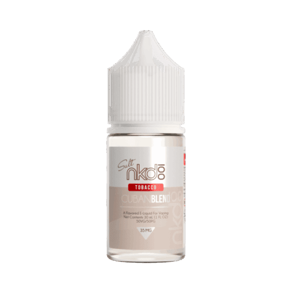 líquido naked 100 salt - Líquido Naked 100 Salt - Cuban blend