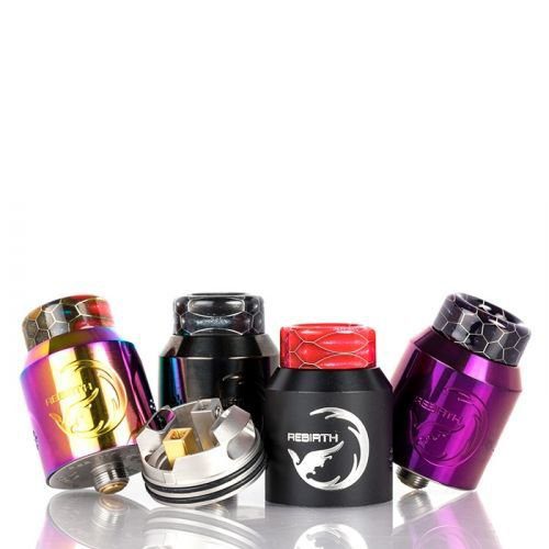 Atomizador Rebirth 24Mm Rda - Hellvape X Mike Vapes 1 Rebirth 24Mm Rda - Atomizador Rebirth 24Mm Rda - Hellvape X Mike Vapes