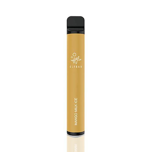 Pod Descartável Elf Bar - 800 Puffs - Mango Milk Ice 1 Pod Descartável Elf Bar - Pod Descartável Elf Bar - 800 Puffs - Mango Milk Ice
