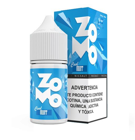 líquido zomo salt cool mint - Líquido Zomo Salt - Cool Mint