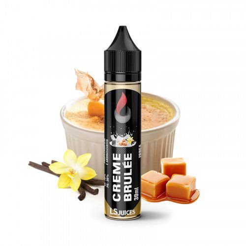 líquido creme brulee - Líquido Ls Juices - Creme Brulee