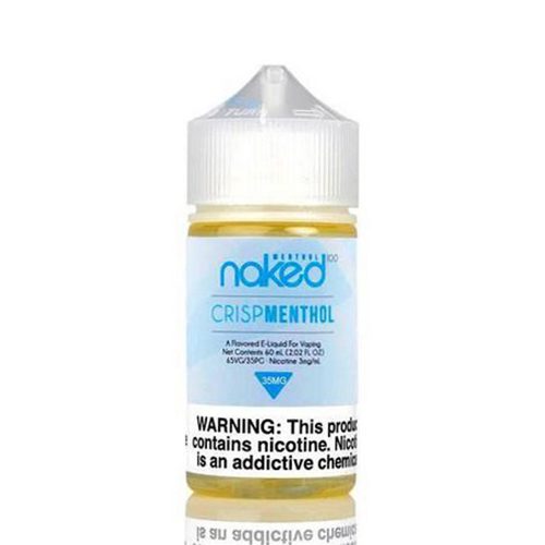 líquido naked 100 salt - Líquido Naked 100 Salt - Crisp Menthol