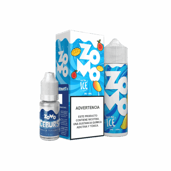 líquido zomo fruits mix ice - Líquido Zomo - Fruits Mix Ice - Iceburst
