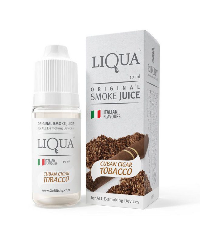 Liquido Liqua - Cuban Cigar Tobacco 1 Liquido Liqua Cuban Cigar Tobacco - Liquido Liqua - Cuban Cigar Tobacco