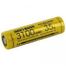 Bateria 18650 Imr 35A 3100 Mah - Nitecore 1 Bateria 18650 - Bateria 18650 Imr 35A 3100 Mah - Nitecore