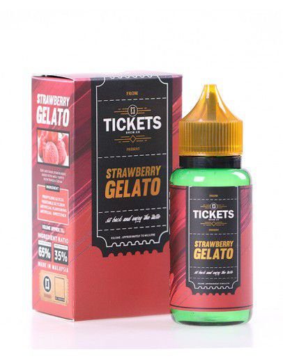 Líquido Tickets Brew.co - Strawberry Gelato 1 Líquido Strawberry Gelato - Líquido Tickets Brew.co - Strawberry Gelato