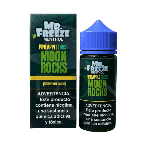líquido pineapple frost - Líquido Mr. Freeze - Moon Rocks Pineapple Frost