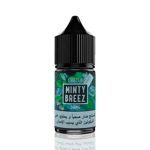 líquido frozen minty breeze - Líquido Sams Vape Salt - Frozen Minty Breeze