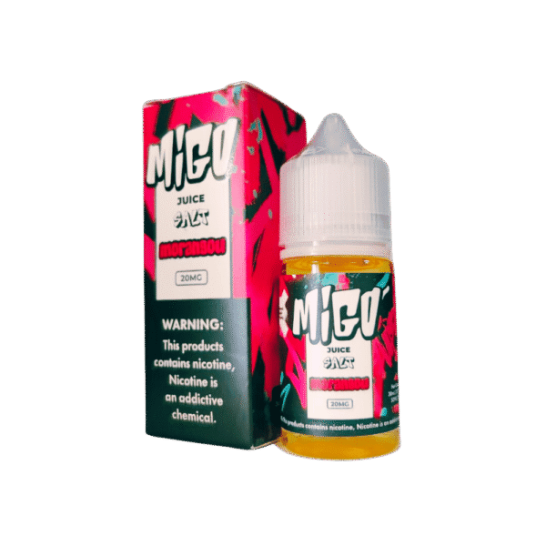 líquido migo salt morangou - Líquido Migo Salt - Morangou