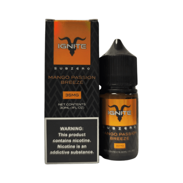 líquido ignite salt - Líquido Ignite Salt - SubZero - Mango Passion Breeze