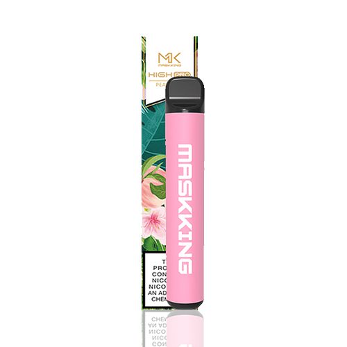 Pod Descartável Maskking High Pro - 1000 Puffs - Peach Ice 1 Pod Descartavel Maskking - Pod Descartável Maskking High Pro - 1000 Puffs - Peach Ice