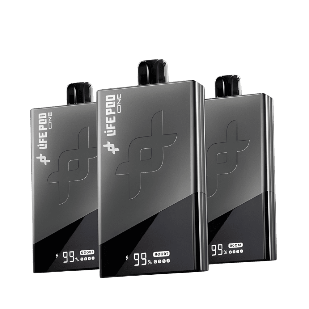 Pod Descartável Life Pod - The One - Titanium - 40.000 Puffs 1 Pod Descartável 40000 Puffs - Pod Descartável Life Pod - The One - Titanium - 40.000 Puffs