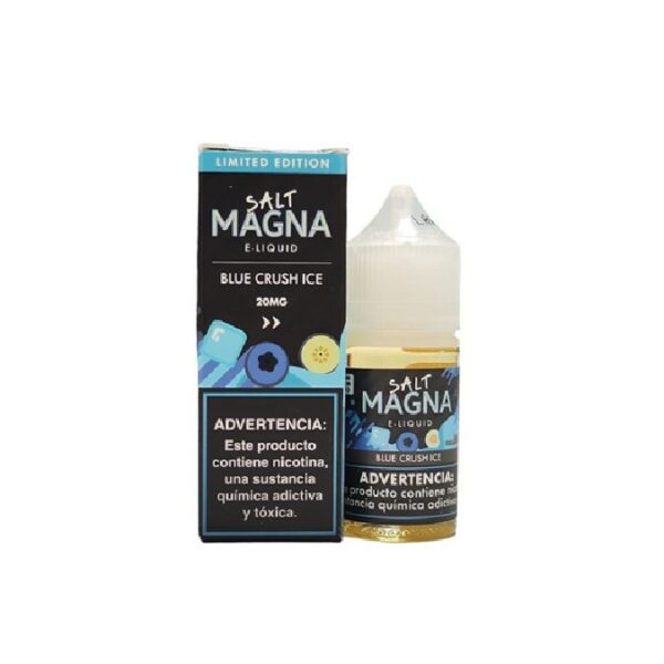 líquido blue crush ice salt - Líquido Magna e-Liquid Salt - Blue Crush Ice - Edição Limitada