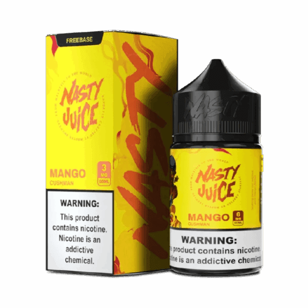 líquido nasty juice mango - Líquido Nasty Juice - Cush Man - Mango