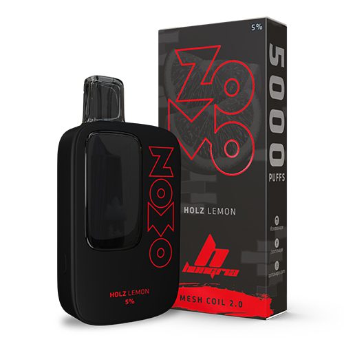 pod descartável zomo hungria - Pod descartável Zomo - Hungria 2.0 - 5000 puffs - Holz Lemon