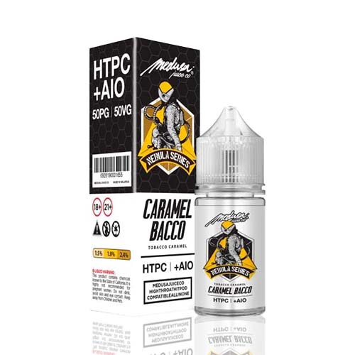 Líquido Medusa Salt - Caramel Bacco 1 Líquido Medusa Salt - Líquido Medusa Salt - Caramel Bacco