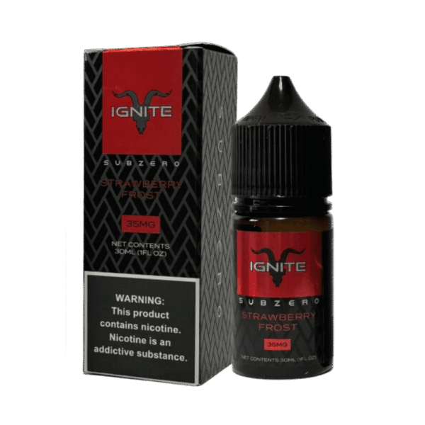 líquido ignite salt strawberry frost - Líquido Ignite Salt - SubZero - Strawberry Frost