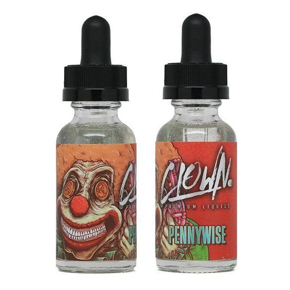 Liquido Para Cigarro Eletrônico - Clown - Pennywise ® 1 Líquido Para Cigarro Eletrônico - Liquido Para Cigarro Eletrônico - Clown - Pennywise ®