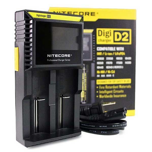 Carregador D2 - Nitecore® 1 Carregador D2 Nitecore - Carregador D2 - Nitecore®