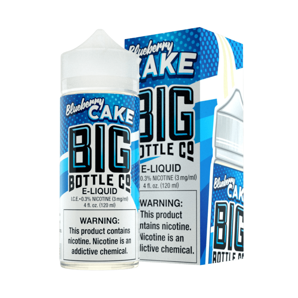 Liquido Big Bottle Co. - Blueberry Cake 1 Big Bottle Co Blueberry Cake - Liquido Big Bottle Co. - Blueberry Cake