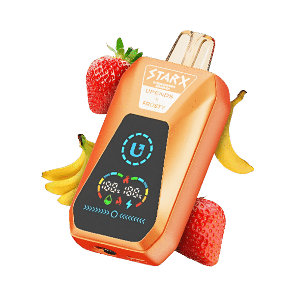 pod descartavel starx - Pod Descartável StarX Frosty - 20.000 Puffs - Strawberry Banana