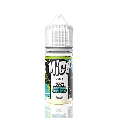 líquido migo salt - Líquido Migo Salt - Menthol Zero Grau