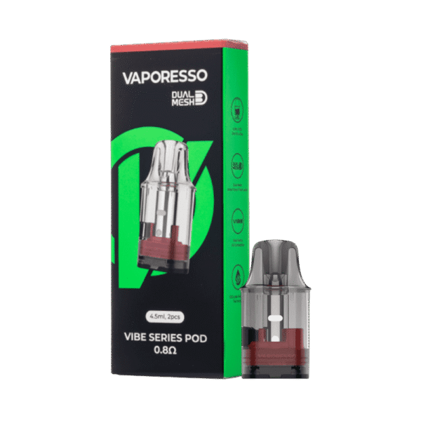 vaporesso vibe pod reposição - Pod Reposição Vibe Series - Dual Mesh - Vaporesso