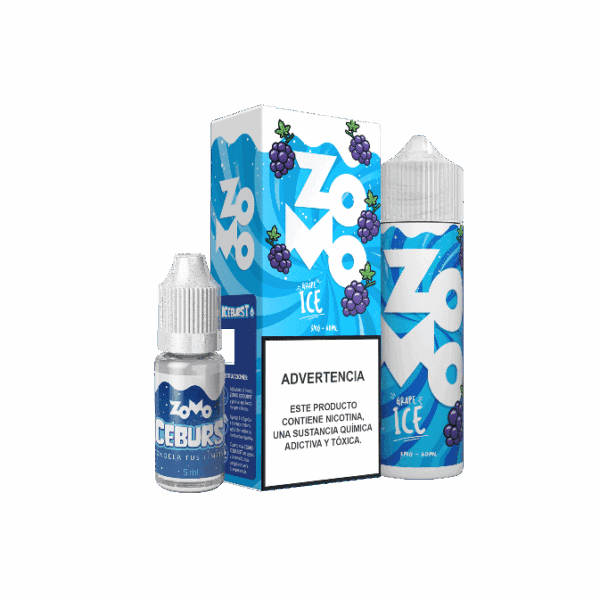 líquido zomo grape ice - Líquido Zomo - Grape Ice - Iceburst