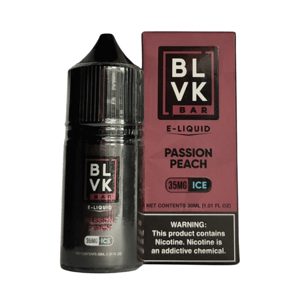 líquido blvk unicorn salt - Líquido Blvk Unicorn Salt - Passion Peach Ice - Bar