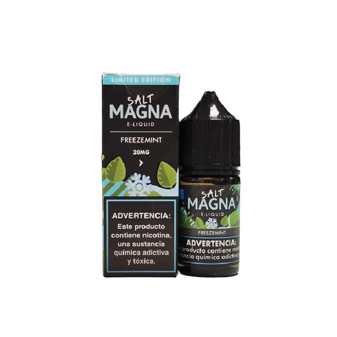 Líquido Magna E-Liquid Salt - Freeze Mint - Edição Limitada 1 Líquido Magna E-Liquid Salt - Líquido Magna E-Liquid Salt - Freeze Mint - Edição Limitada
