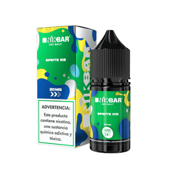 líquido nikbar salt sprite ice - Líquido Nikbar Salt - Sprite Ice