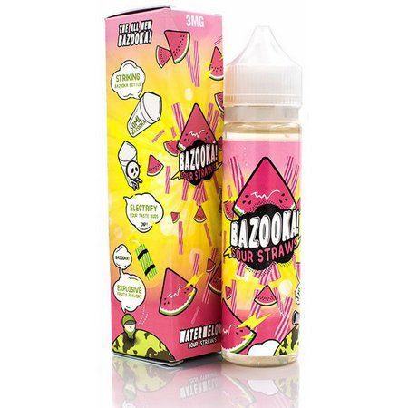 líquido bazooka watermelon - Líquido Bazooka! - Watermelon - Sour Straws