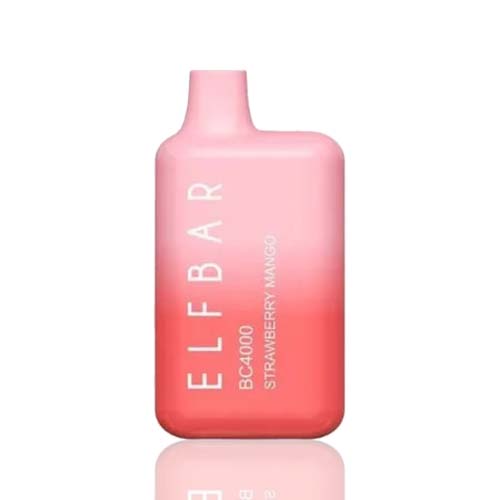 Pod Descartável Elf Bar - 4000 Puffs - Strawberry Mango 1 Pod Descartável Elf Bar 4000 Puffs - Pod Descartável Elf Bar - 4000 Puffs - Strawberry Mango