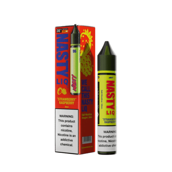 líquido nasty juice salt - Líquido Nasty Juice Salt - Strawberry Raspberry