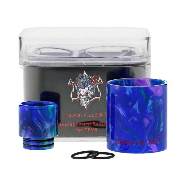 drip tip vidro tfv8 - Drip Tip Com Vidro TFV8 - Demon Killer