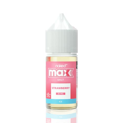 naked 100 salt strawberry ice - Líquido Naked 100 Salt - Strawberry Ice - MAX