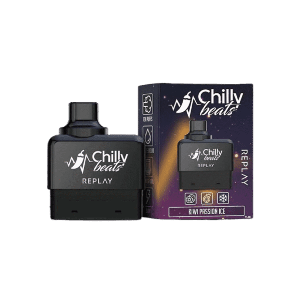 refil pod replay - Cartucho (Refil) Pod Replay - Chilly Beats - 12.000 Puffs
